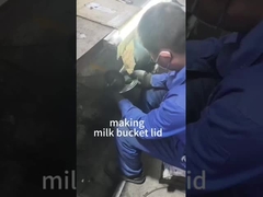 Capa de aço inoxidável, peças de pulsador da máquina de ordenhar