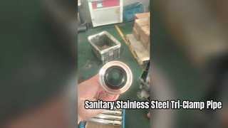 Tubo Tri-Clamp Sanitário de Aço Inoxidável
