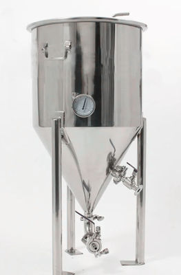 Bom preço. Fermentador cônico móvel de aço inoxidável de 7 galões on-line