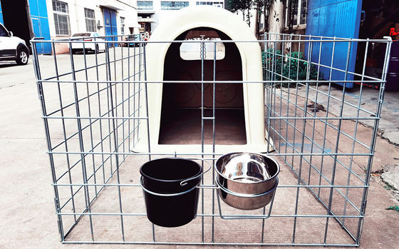Usos agrícolas Leite Calf Hutch Plastic Calf House Personalização Espessura de 8 mm