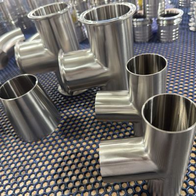 Bom preço. Sanitário Higiénico SS316L Tee Soldado Bioprocessamento de qualidade alimentar Farmacêutico ASME BPE on-line